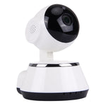 V380 HD 1280 x 720P 1.0MP 360度旋轉網路攝影機無線WiFi智慧安全攝影機，支援TF卡、雙向語音，V380