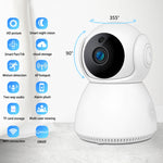 YT24 V380 3.0MP 旋轉雲台 IP 攝影機 WiFi 智慧安全攝影機，支援 TF 卡／雙向語音／動態偵測／夜視，YT24 3.0MP