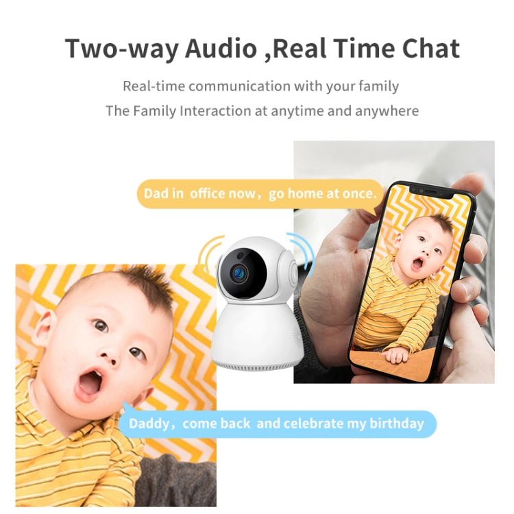 YT24 V380 3.0MP 旋轉雲台 IP 攝影機 WiFi 智慧安全攝影機，支援 TF 卡／雙向語音／動態偵測／夜視，YT24 3.0MP