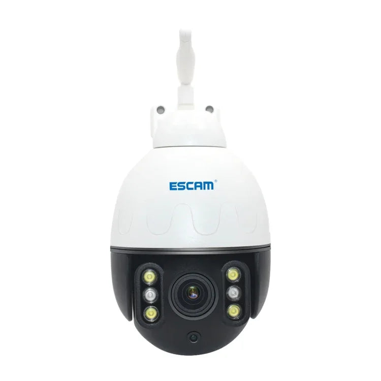 ESCAM Q5068 H.265 5MP 旋轉/傾斜/4倍變焦 WiFi 防水網路攝影機，支援 ONVIF 雙向通話及夜視，澳洲插頭、英國插頭、美國插頭、歐洲插頭、澳洲插頭