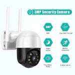 QX29 3.0MP 高清 WiFi IP 攝影機，支援夜視及動態偵測及雙向語音及 TF 卡，澳規插頭，QX29