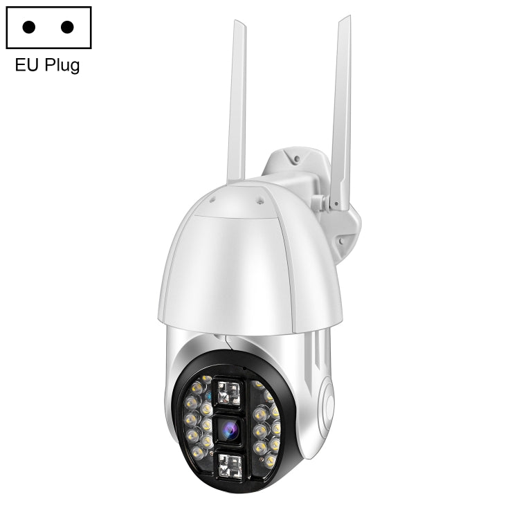QX33 1080P 全景雲台 360 度旋轉 WiFi 攝影機，支援日夜全彩及雙向語音對講、動態偵測警報、影片回放及 64GB TF 卡，澳規插頭，QX33