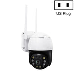 QX36 1080P 3.0MP 3.6mm 鏡頭 IP65 防水 PTZ 360 度旋轉 WiFi 攝影機，支援日夜全彩、雙向語音對講、動態人體偵測、影片回放及 128GB TF 卡，澳規插頭，QX36