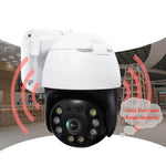 QX36 1080P 3.0MP 3.6mm 鏡頭 IP65 防水 PTZ 360 度旋轉 WiFi 攝影機，支援日夜全彩、雙向語音對講、動態人體偵測、影片回放及 128GB TF 卡，澳規插頭，QX36