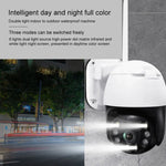 QX36 1080P 3.0MP 3.6mm 鏡頭 IP65 防水 PTZ 360 度旋轉 WiFi 攝影機，支援日夜全彩、雙向語音對講、動態人體偵測、影片回放及 128GB TF 卡，澳規插頭，QX36