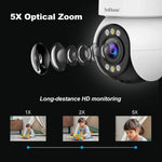 SriHome SH046 400 萬像素 FHD 低功耗無線家用安全攝影機系統，SH046