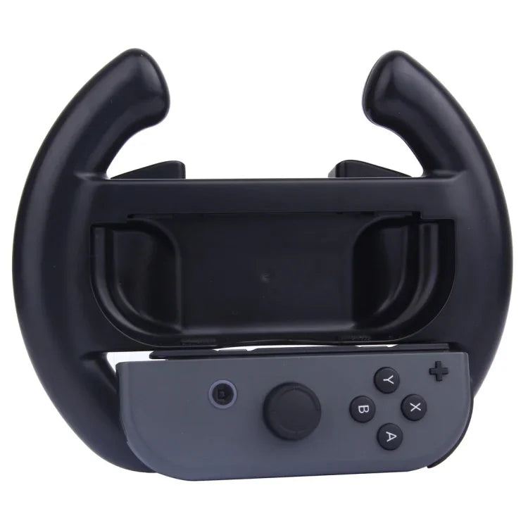 適用於 Nintendo Switch Joy-Con 控制器（不含）半圓形遊戲方向盤，半圓形方向盤