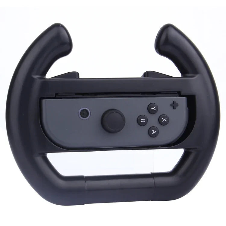 適用於 Nintendo Switch Joy-Con 控制器（不含）半圓形遊戲方向盤，半圓形方向盤