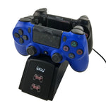iplay 雙埠充電座支架 / 控制器充電座，適用 Sony Playstation 4 PS4 及 Slim PS4 Pro，附 LED 顯示指示燈，HBP-119