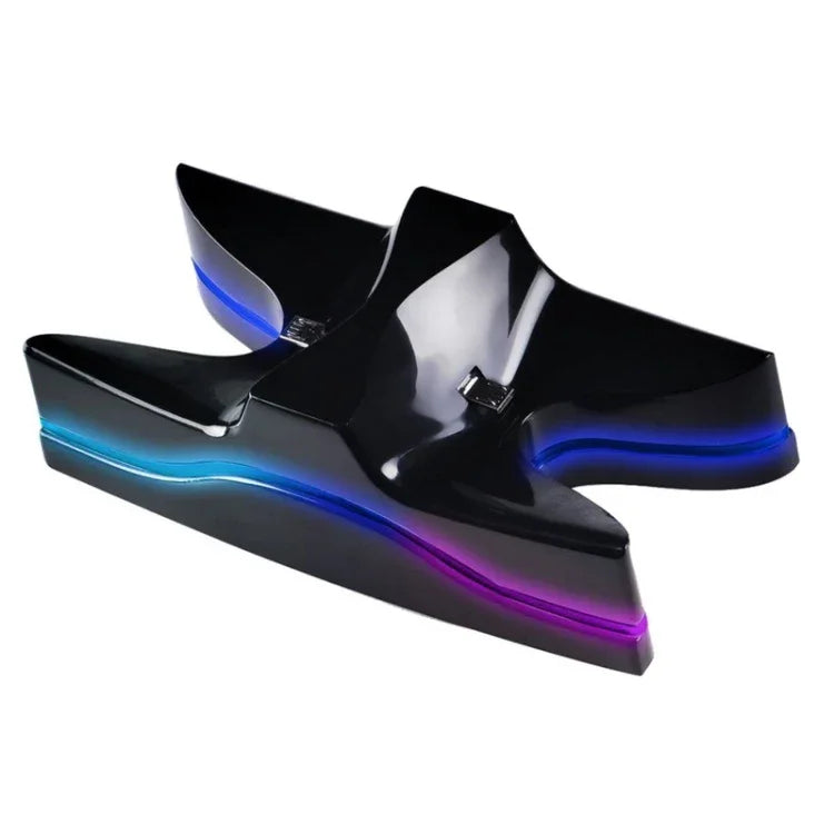 特殊 UFO 造型雙 USB 充電座支架 / 控制器充電座，適用 PS4 Playstation 4，附多色 LED，適用 PS