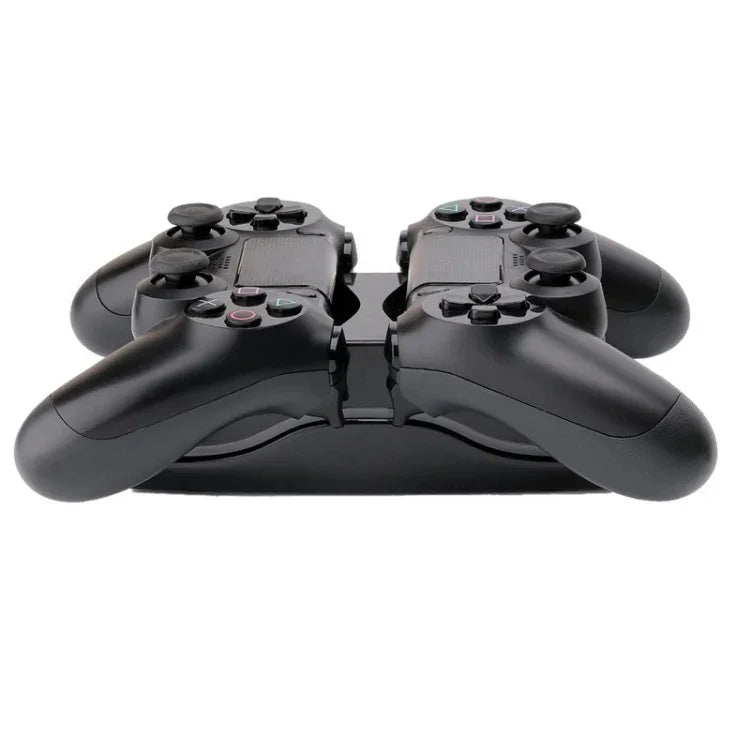 特殊 UFO 造型雙 USB 充電座支架 / 控制器充電座，適用 PS4 Playstation 4，附多色 LED，適用 PS