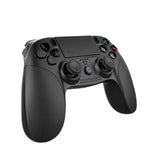 無線遊戲控制器電腦遊戲手把雙馬達，適用 PS4 / PS3，XB-006 黑色