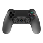 無線遊戲控制器電腦遊戲手把雙馬達，適用 PS4 / PS3，XB-006 黑色