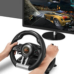 PXN-V3 賽車遊戲方向盤，適用 PC / PS3 / 4 / Xbox One / Switch，適用 PC / PS3 / 4 / Xbox One / Switch