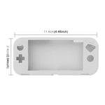 IPLAY遊戲主機矽膠全包覆保護套，附螢幕保護貼，適用於Switch Lite