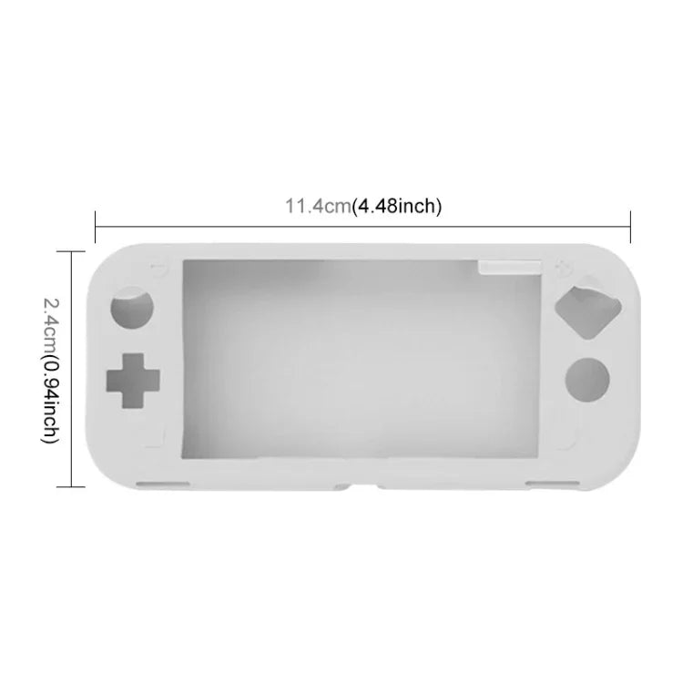 IPLAY遊戲主機矽膠全包覆保護套，附螢幕保護貼，適用於Switch Lite
