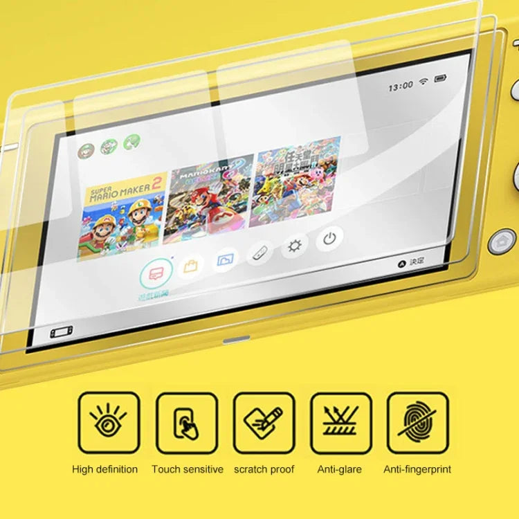 IPLAY遊戲主機矽膠全包覆保護套，附螢幕保護貼，適用於Switch Lite