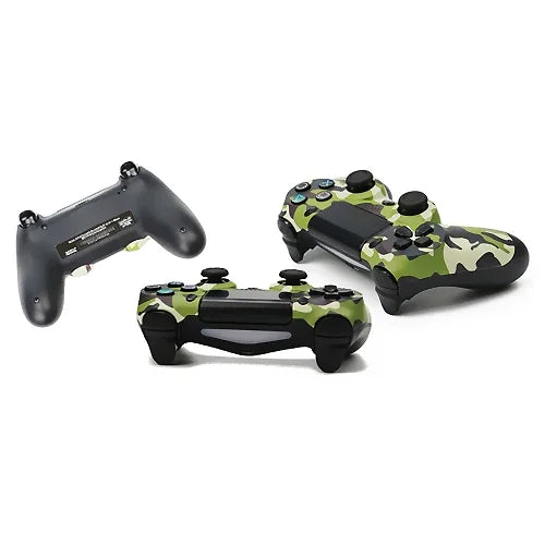 有線遊戲控制器，適用於 Sony PS4，綠色迷彩