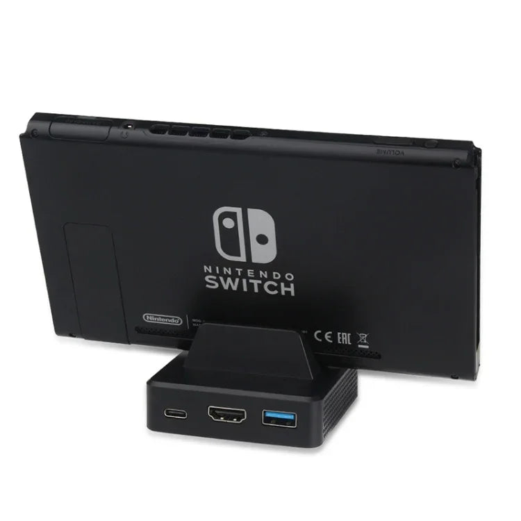 多功能視頻基站轉換器，附支架，適用於 Switch，轉換器基站