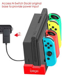 iPega PG-9186 遊戲控制器充電座，帶指示燈，適用於 Nintendo Switch Joy-Con，PG-9186