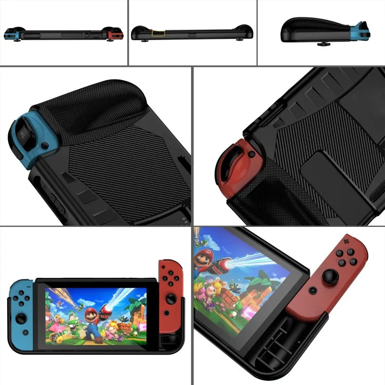任天堂 Switch TPU 軟質防護殼，防摔設計