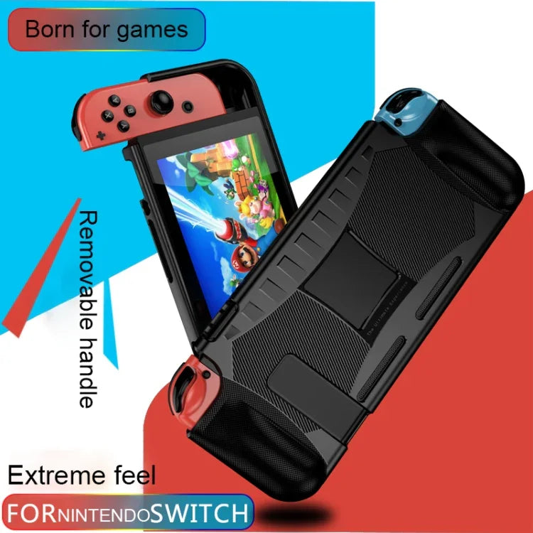 任天堂 Switch TPU 軟質防護殼，防摔設計