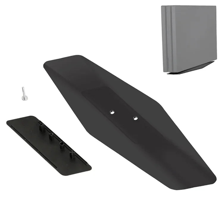 2 合一遊戲機主機直立支架附螺絲夾，適用於 PS4 SLIM / PRO，適用於 PS4 SLIM / PRO