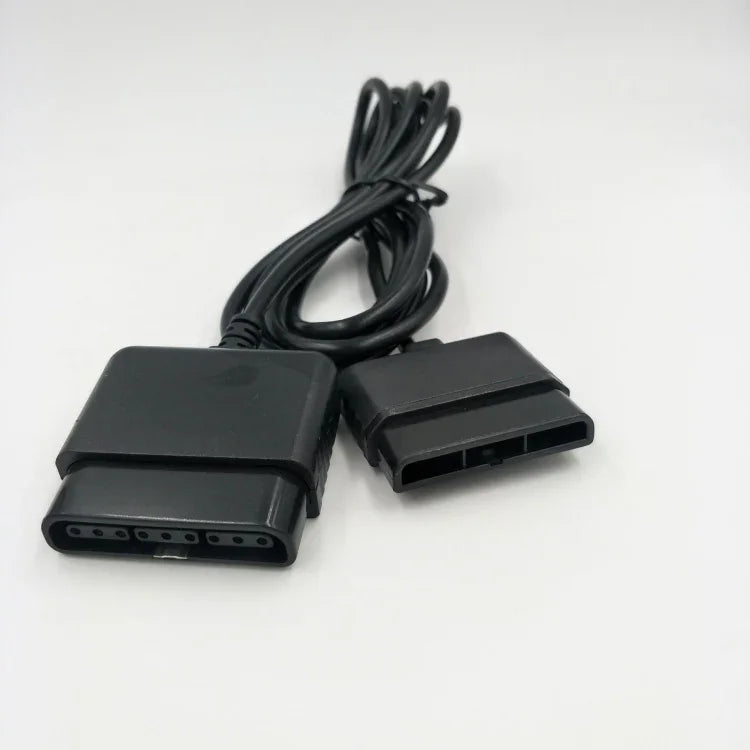 5 個遊戲主機手把控制器延長線，適用於 PS / PS2，長度：1.8m，適用於 PS / PS2