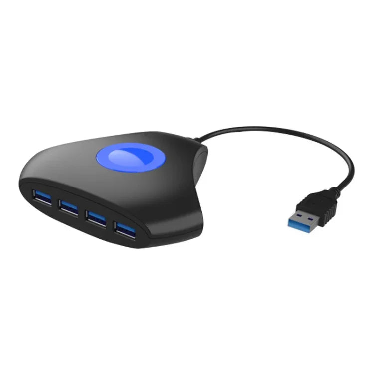 KJH P5-015 4 合 1 集線器轉換器 USB 3.0 藍光擴展轉接器分接充電連接器，適用於 PS5 / Xbox Series X，KJH P5-015