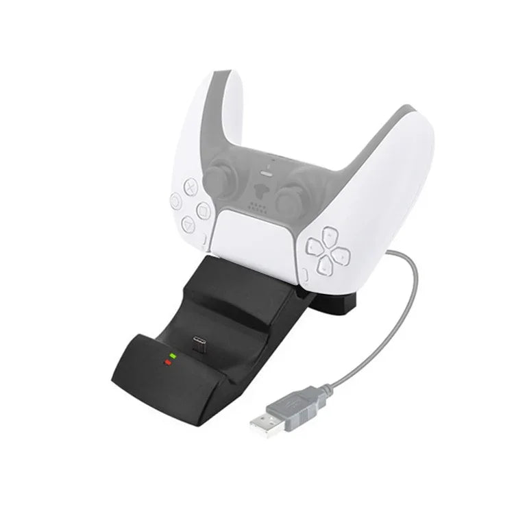KJH 雙手把充電座，適用於PS5，PS5充電座