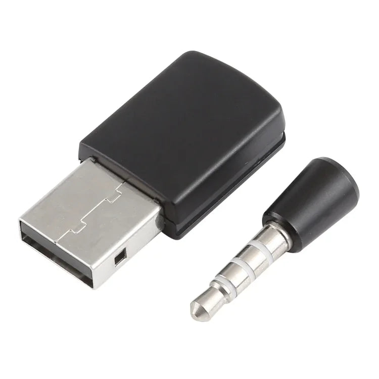 3.5mm 與 USB 藍牙適配器接收器及發射器，適用於 Sony PlayStation PS4