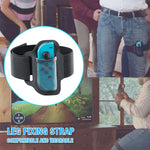 ipega GP-319 適用於 Switch Joy-Con 可調式遊戲手把握把腳固定帶 + 布套組，GP-319