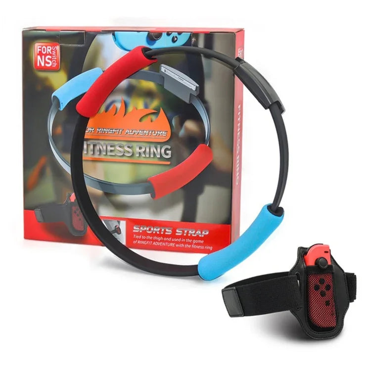 ipega HBS-179 適用於 Switch 體感運動遊戲瑜伽健身環 + 腿部固定帶套裝
