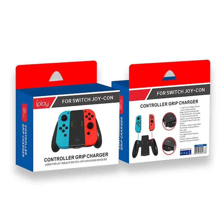 iplay S005 控制器握把充電器，適用於 Nintendo Switch Joy-Con