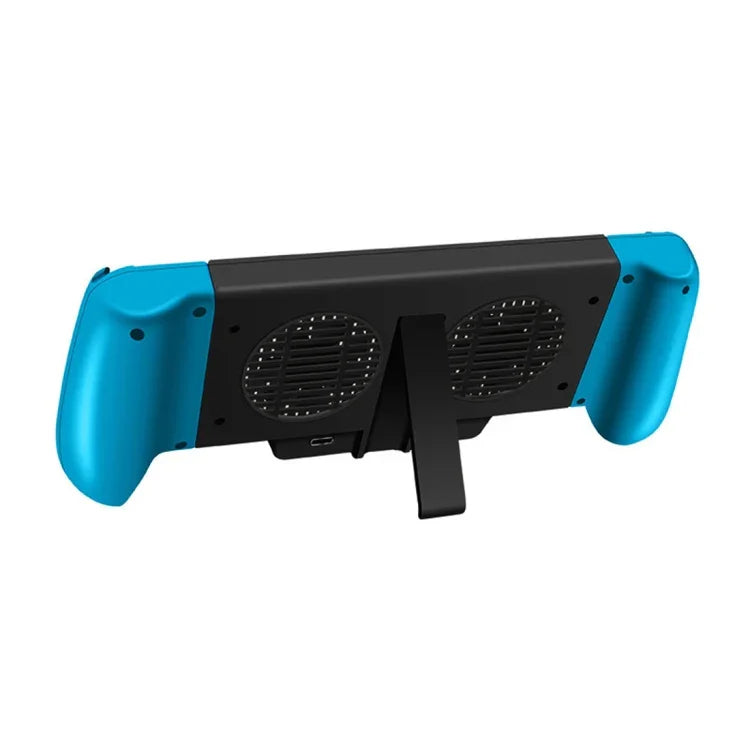 IPLAY 主機充電握把支架殼散熱風扇，適用 Switch Lite