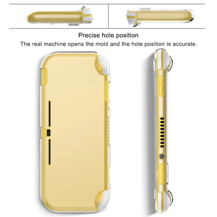 防震 TPU 透明水晶軟殼保護套，適用 Switch Lite，Switch Lite 專用