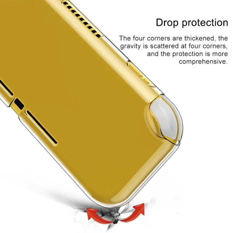 防震 TPU 透明水晶軟殼保護套，適用 Switch Lite，Switch Lite 專用