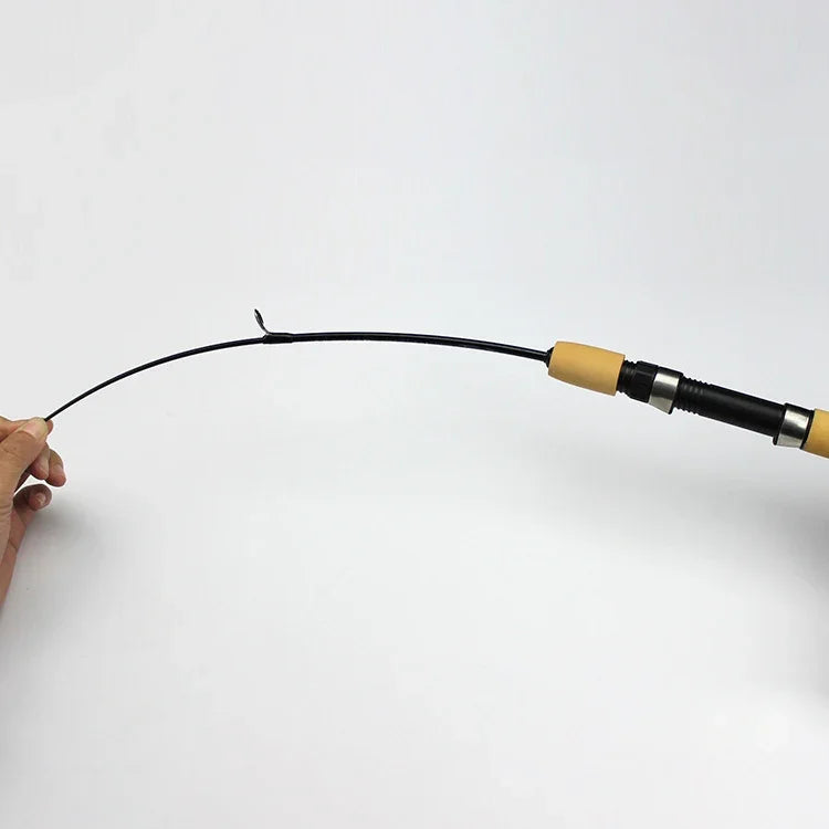 35cm 便攜冰釣竿 蝦竿 餌竿 釣魚裝備配件，延長長度：100cm，35cm