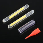 10 Packs OCEAN SUN Luminous Float Night Fishing Light Stick, Visibility: 20m, Size: 3.5 x 30mm, Visibility: 20m
