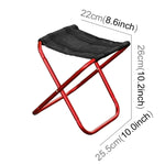 戶外便攜折疊凳，尺寸：25*22*26cm，8013