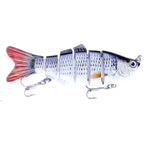 HENGJIA JM020 11cm 18g 多節塑膠硬餌 釣魚餌套裝 釣具餌料，1#、3#、4#、5#