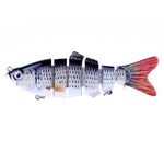 HENGJIA JM020 11cm 18g 多節塑膠硬餌 釣魚餌套裝 釣具餌料，1#、3#、4#、5#