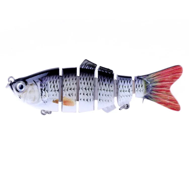 HENGJIA JM020 11cm 18g 多節塑膠硬餌 釣魚餌套裝 釣具餌料，1#、3#、4#、5#