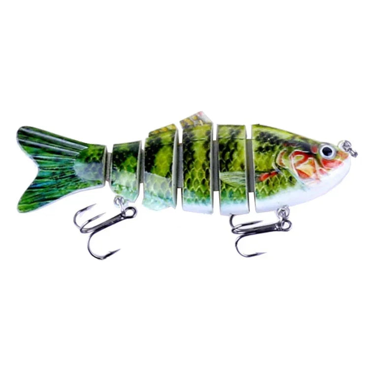HENGJIA JM020 11cm 18g 多節塑膠硬餌 釣魚餌套裝 釣具餌料，1#、3#、4#、5#