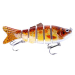 HENGJIA JM020 11cm 18g 多節塑膠硬餌 釣魚餌套裝 釣具餌料，1#、3#、4#、5#