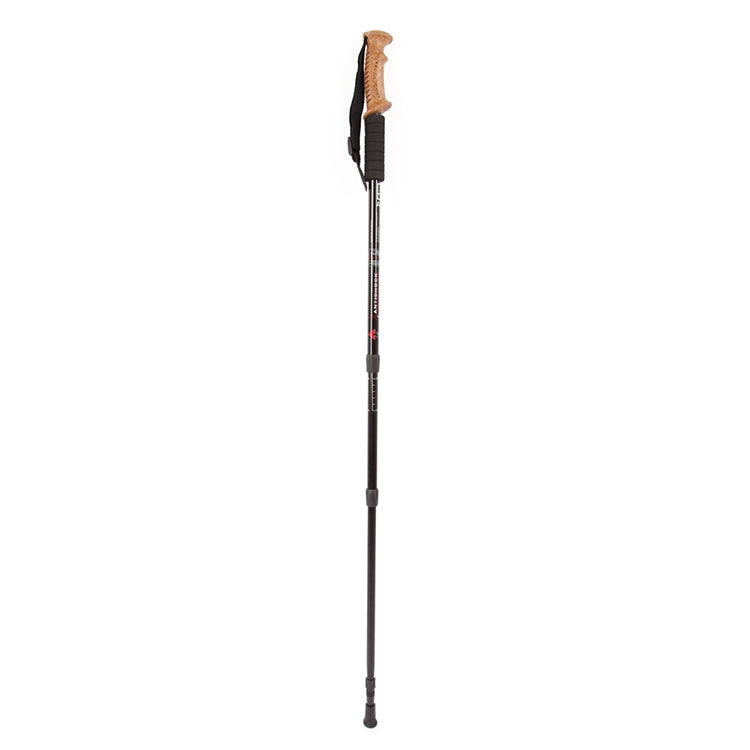 Aotu AT7551 135cm 鋁合金戶外露營 Corky 登山杖，黑色#135cm，藍色#135cm，紅色#135cm，銀色#135cm