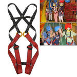 XINDA XDA9516 Outdoor Rock Climbing Polyester High-strength Wire Adjustable Downhill Whole Body Safety Belt Children Size: S, Size: S