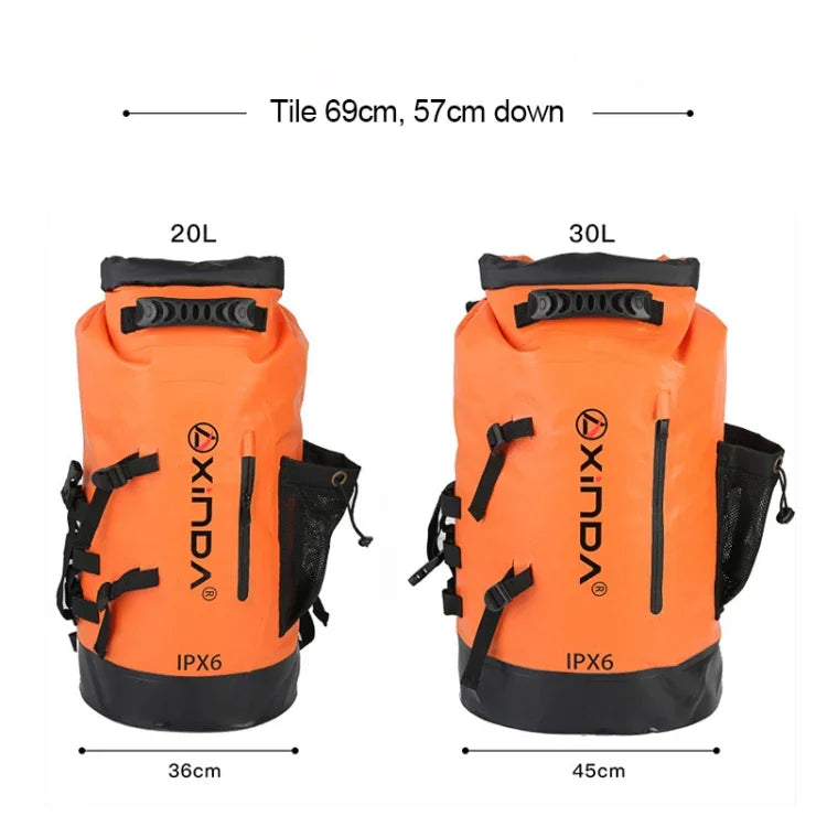 XINDA H-BAG03 30L 戶外防水上游收納肩背登山包，30L