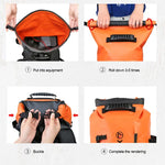 XINDA H-BAG03 30L 戶外防水上游收納肩背登山包，30L