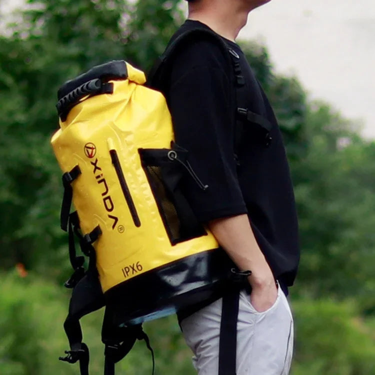 XINDA H-BAG03 20L 戶外防水上游收納肩背登山包，20L